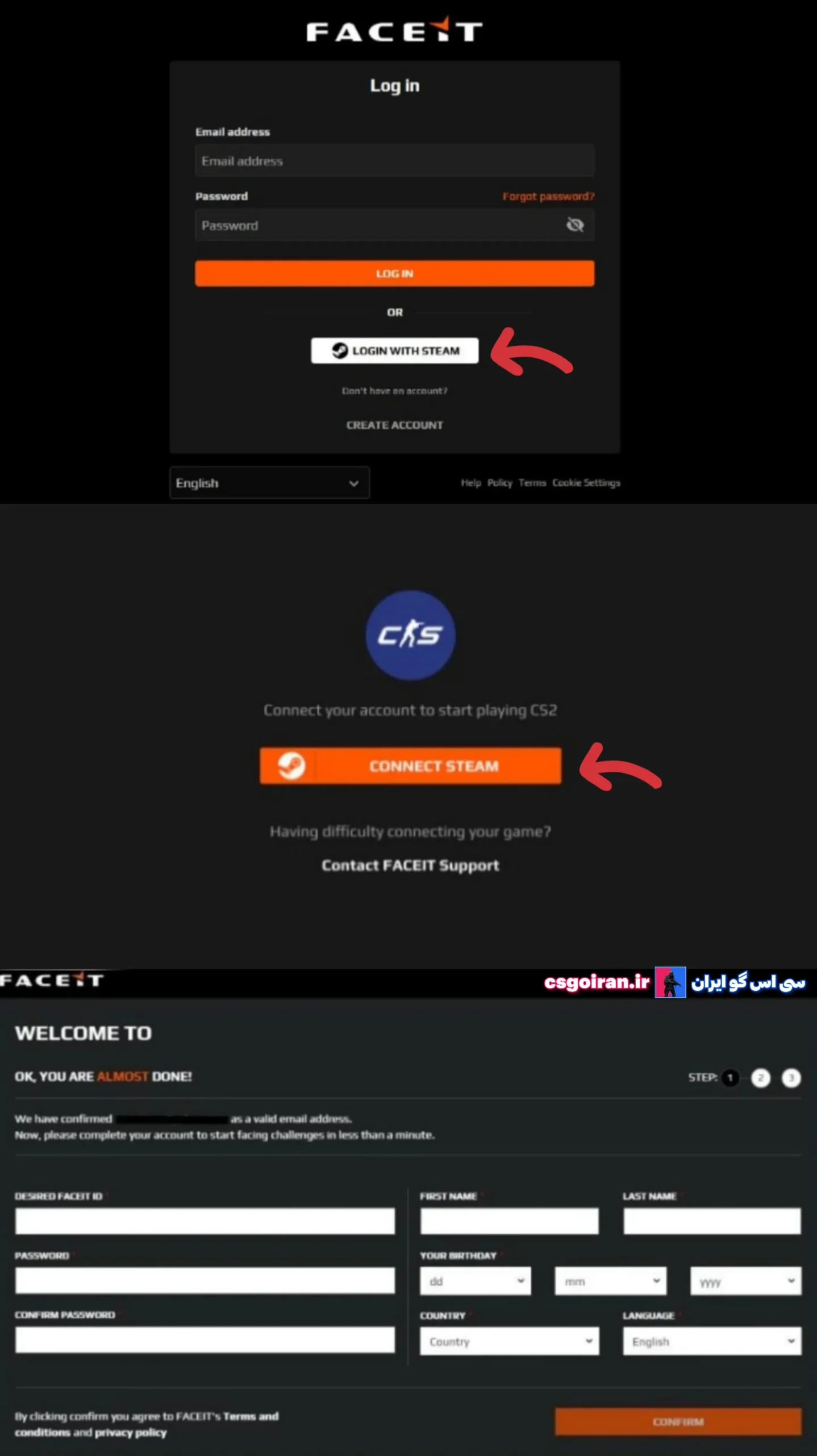 آموزش کامل فیس ایت FACEIT (راهنمای جامع) و نحوه راه اندازی در CS2 4 آموزش فیس ایت کامل و جامع راه اندازی faceit (4) cs2 سی اس گو