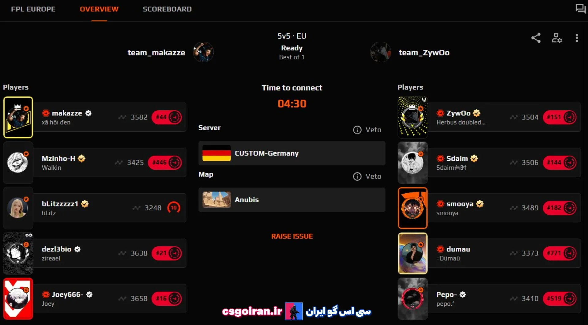 آموزش کامل فیس ایت FACEIT (راهنمای جامع) و نحوه راه اندازی در CS2 2 آموزش فیس ایت کامل و جامع راه اندازی faceit (5)سی اس گو cs2